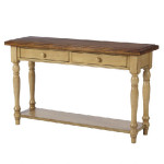 Wooden brown Console Table Quinn