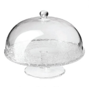 Glass clear Cake Stand