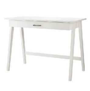 White Guiliana Wooden Desk Table 