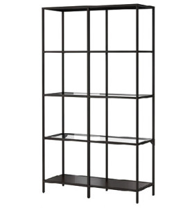 Black Shelves Lauren Metal