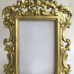 Golden Photo Frame Milano