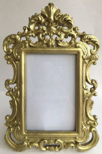 Golden Photo Frame Milano 