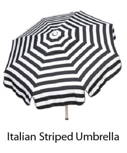 Italian Striped Umbrella