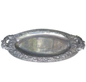 Silver Plated Tray Antique