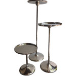 Silver Metal Stands Sticks