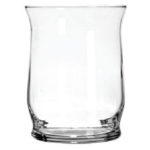 Decorative Glass Hurricane Shape Candleholder