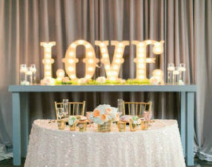 Love Marquee Lights Rental Letters Love Sign