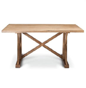 wood farmhouse table sweetheart dining